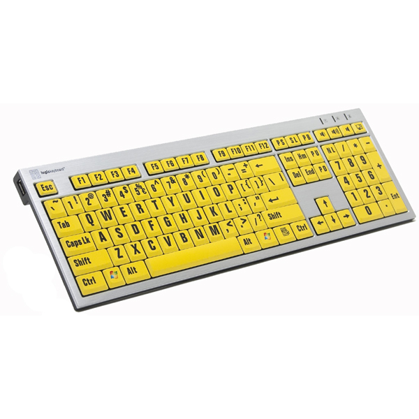 Zoomtext large print keyboard